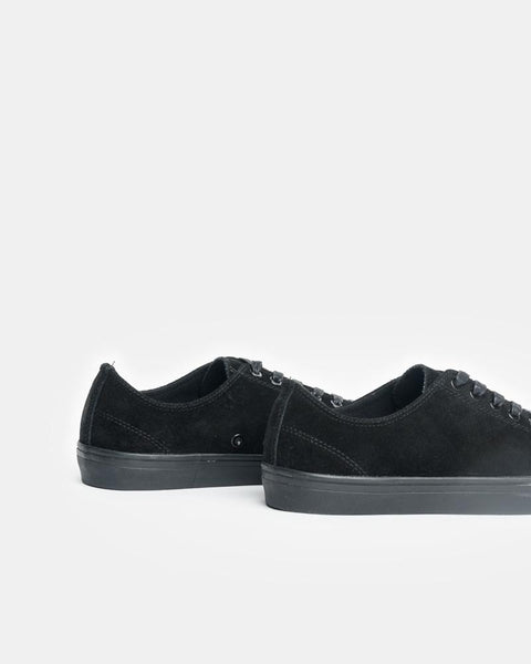Suede Sneaker in Black by Erik Schedin at Mohawk General Store