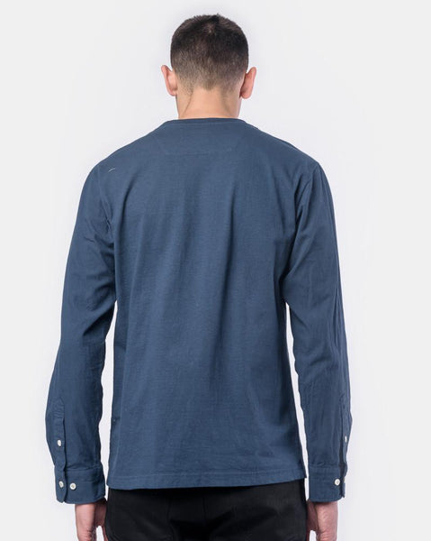 Garment Dye Shirt Sleeve T-Shirt in Navy by TS(S) at Mohawk General Store