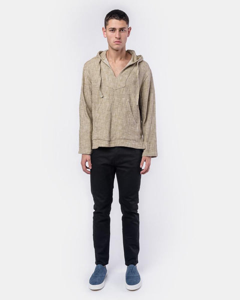 Loose Fit Pullover Parka in Khaki by TS(S) at Mohawk General Store