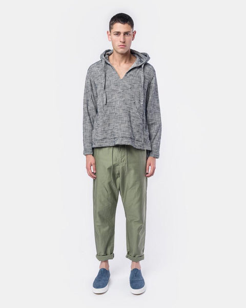 Loose Fit Pullover Parka in Navy by TS(S) at Mohawk General Store