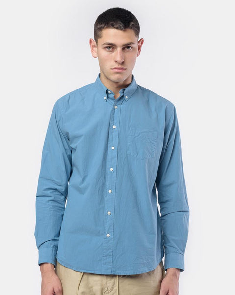 Leisure Poplin One in Denim Blue by Schnayderman's at Mohawk General Store