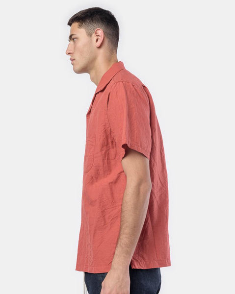 Snap-Down Shirt in Salmon by SMOCK Man at Mohawk General Store