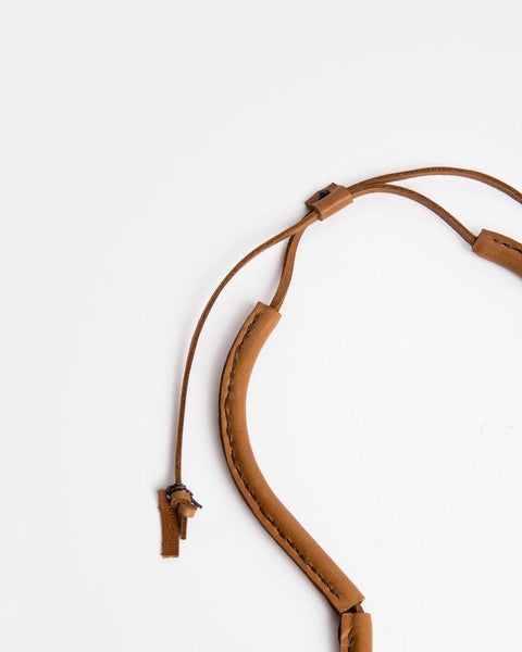 Freda Necklace in Saddle Brown by Crescioni at Mohawk General Store