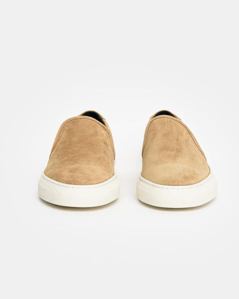 Suede Retro Slip On in Tan by Common Projects at Mohawk General Store