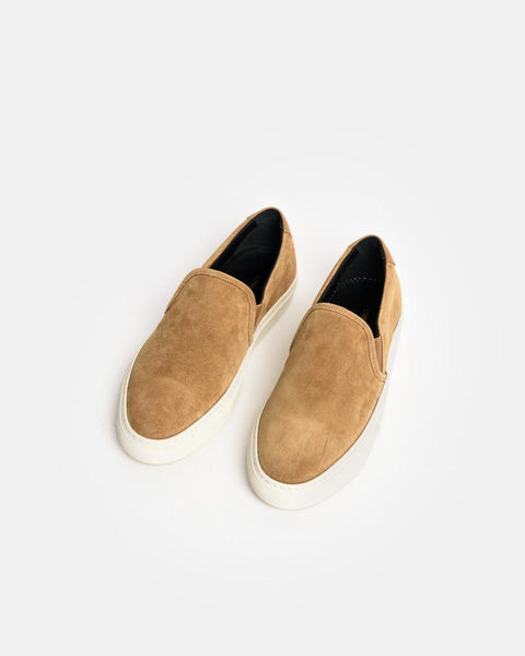 Suede Retro Slip On in Tan by Common Projects at Mohawk General Store