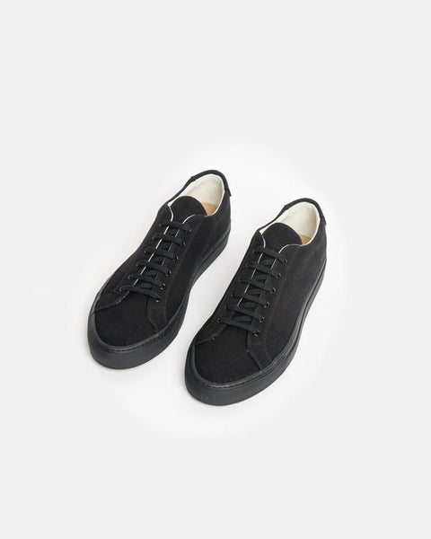 Achilles Low in Canvas Black by Common Projects at Mohawk General Store