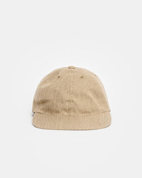 Leather Strap Cap in Tan by SMOCK Man at Mohawk General Store