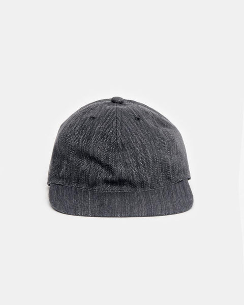 Leather Strap Cap in Grey by SMOCK Man at Mohawk General Store