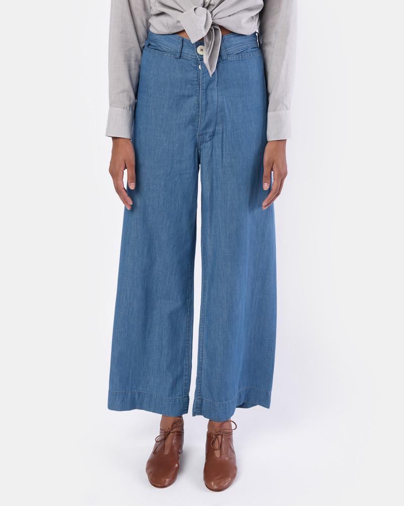 Sailor Pant in Chambray by Jesse Kamm Mohawk General Store