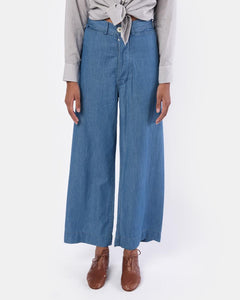 Sailor Pant in Chambray by Jesse Kamm Mohawk General Store