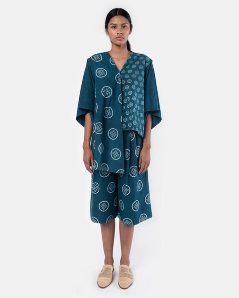 Bolivar Shirt in Indigo by Nehera at Mohawk General Store