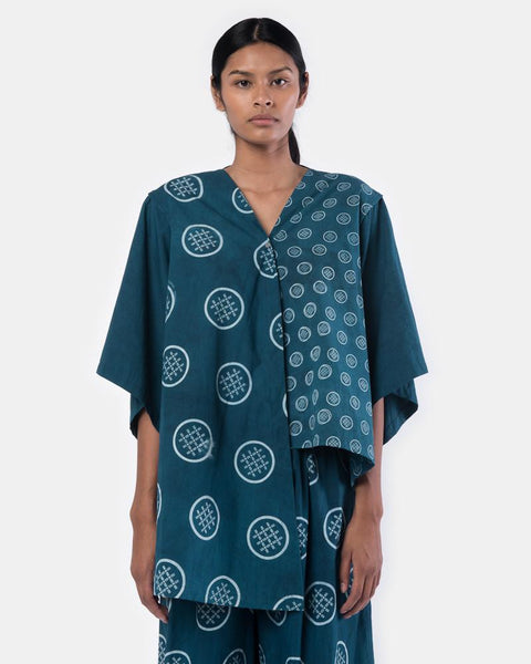 Bolivar Shirt in Indigo by Nehera at Mohawk General Store
