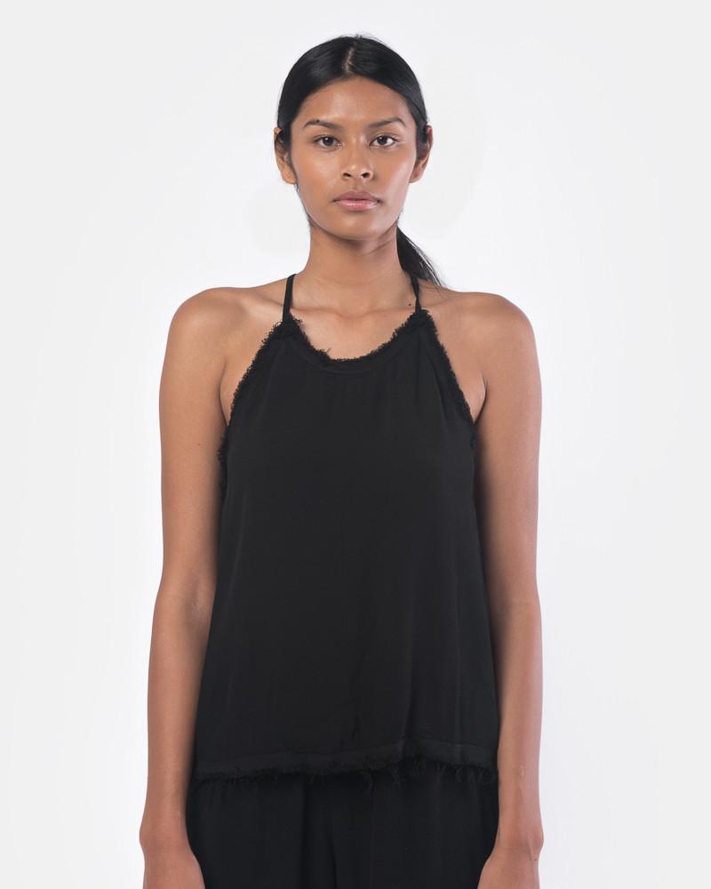 Racer Cami in Black by Raquel Allegra Mohawk General Store