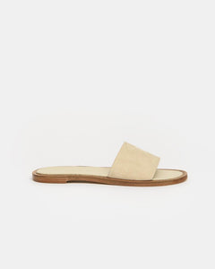 Women's Slide in Suede Sand by Woman by Common Projects at Mohawk General Store