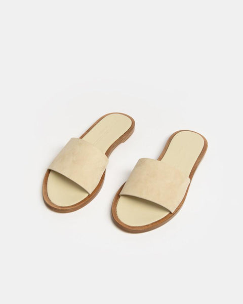 Women's Slide in Suede Sand by Woman by Common Projects at Mohawk General Store