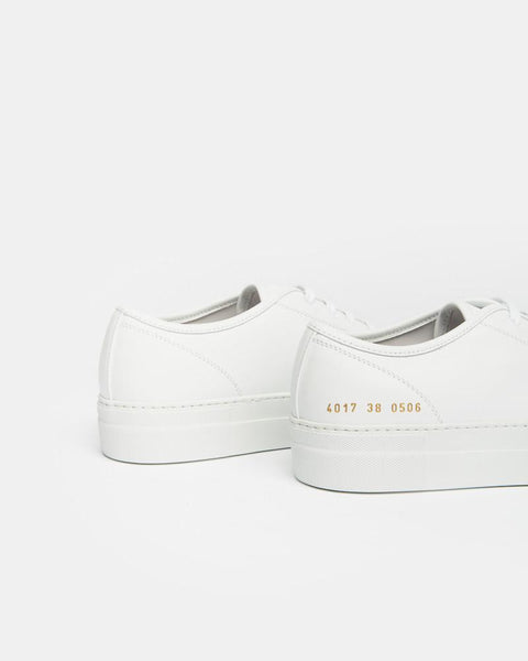 Tournament Low Super in White by Woman by Common Projects at Mohawk General Store