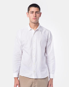 Summer Spread Collar Shirt in White by SMOCK Man at Mohawk General Store