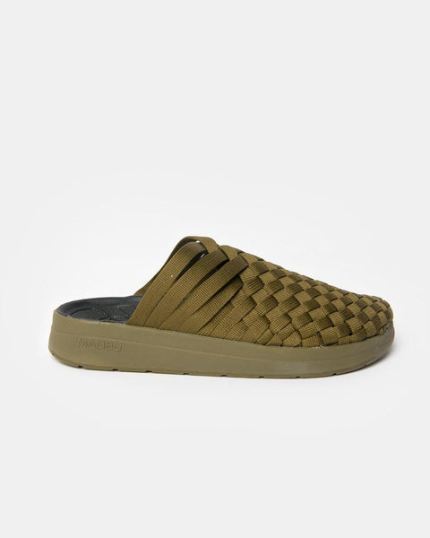 Colony Sandal in Olive/Black by Malibu Sandals at Mohawk General Store