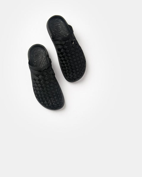 Colony Sandal in Black/Black by Malibu Sandals at Mohawk General Store