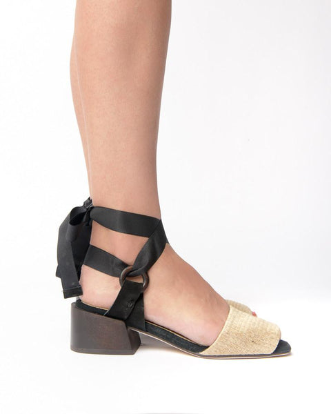Canna Sandal in Fabric by Mari Giudicelli - Mohawk General Store