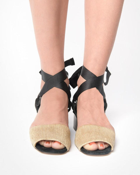Canna Sandal in Fabric by Mari Giudicelli - Mohawk General Store