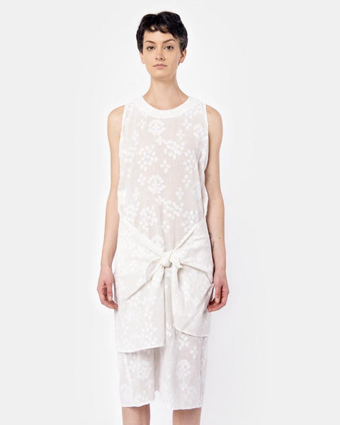 Mara Dress in Indian Jacquard Gauze by Caron Callahan at Mohawk General Store