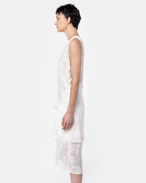Mara Dress in Indian Jacquard Gauze by Caron Callahan at Mohawk General Store