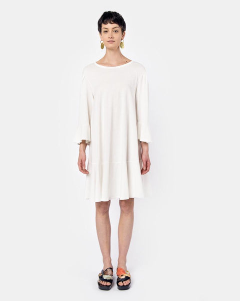 Hissem Dress in White by Dries Van Noten Woman at Mohawk General Store