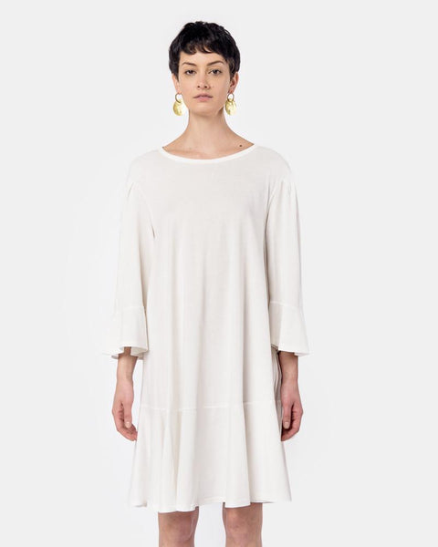 Hissem Dress in White by Dries Van Noten Woman at Mohawk General Store