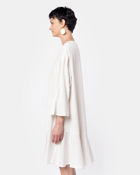 Hissem Dress in White by Dries Van Noten Woman at Mohawk General Store
