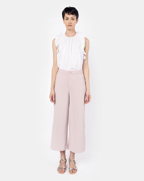 Dama Crepe Pants in Misty Pink by Rodebjer at Mohawk General Store