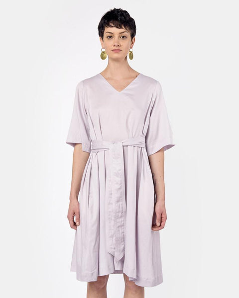 V-Dress in Lavender by SMOCK Woman at Mohawk General Store