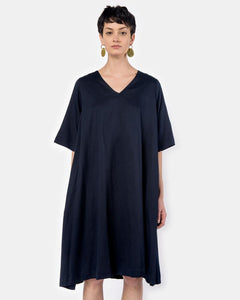 V-Dress in Navy by SMOCK Woman at Mohawk General Store