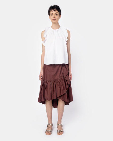 Mariana Top in Blanc by Ulla Johnson at Mohawk General Store