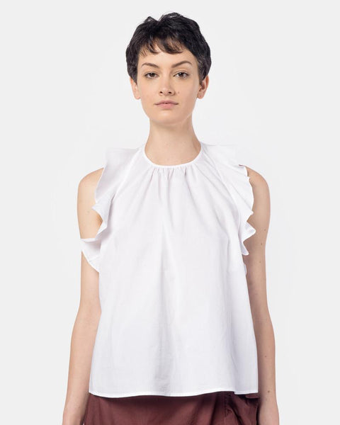 Mariana Top in Blanc by Ulla Johnson at Mohawk General Store