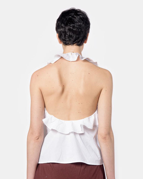 Mariana Top in Blanc by Ulla Johnson at Mohawk General Store