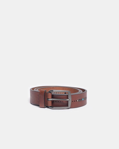 M3 Stud Belt in Light Brown by Anderson's at Mohawk General Store
