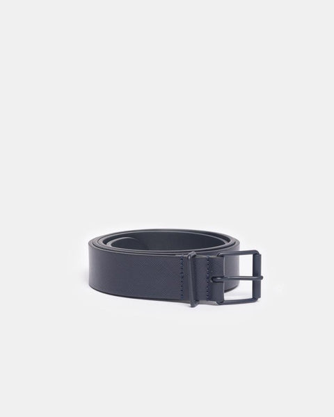 B1 Leather Belt in Dark Blue by Anderson's at Mohawk General Store