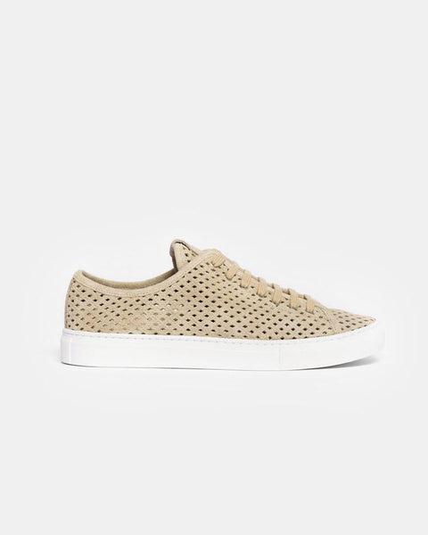 Suede Sneaker in Latte by Zespa at Mohawk General Store