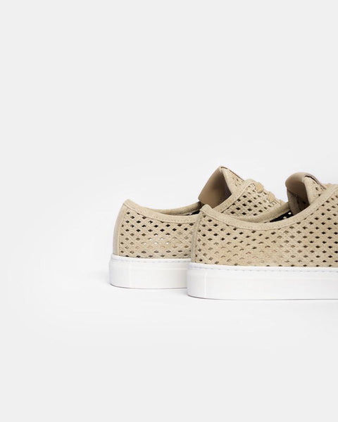 Suede Sneaker in Latte by Zespa at Mohawk General Store