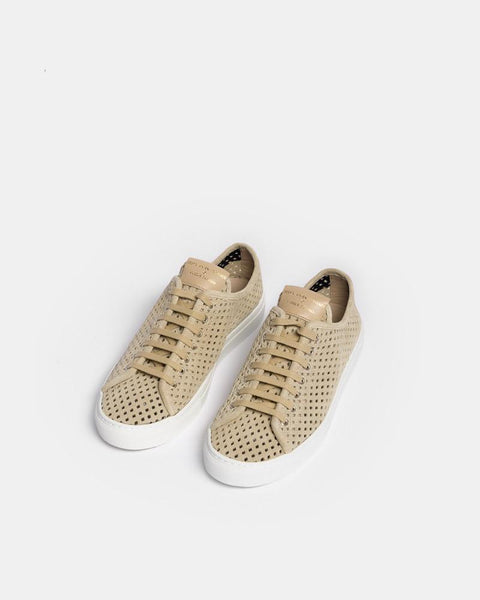Suede Sneaker in Latte by Zespa at Mohawk General Store