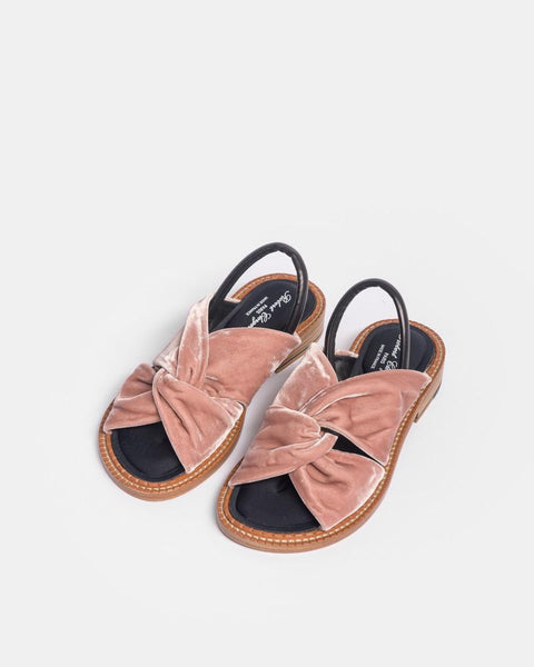 Blosst Sandal in Skin Velvet by Robert Clergerie at Mohawk General Store