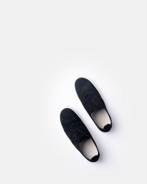 Slip On Sneaker in Black by SMOCK Man at Mohawk General Store