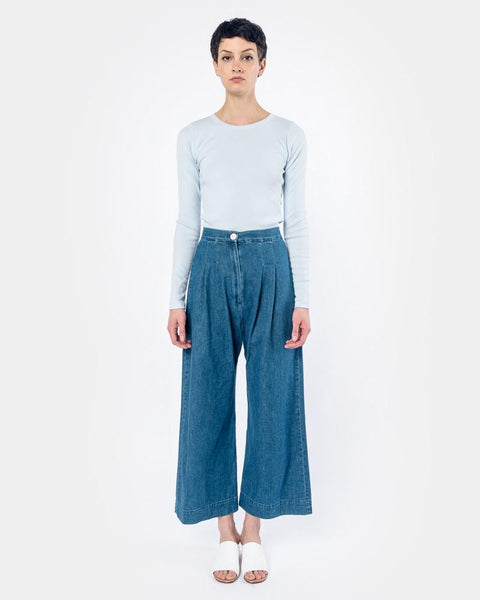 Boyd Pants in Denim by Ilana Kohn Mohawk General Store