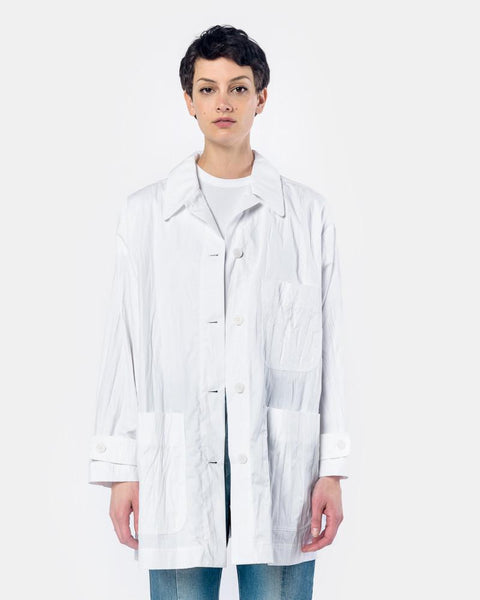 Lab Shirt in White by MM6 Maison Margiela at Mohawk General Store