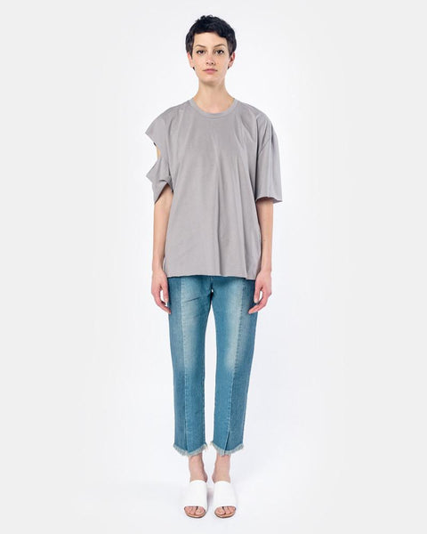 Dropline T-Shirt in Grey by StandAlone at Mohawk General Store