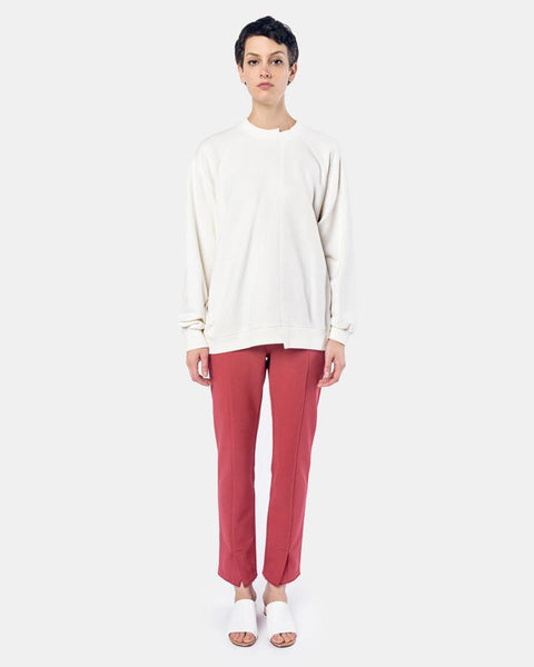 Panelled Lounge Pants in Red by StandAlone at Mohawk General Store