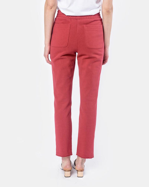 Panelled Lounge Pants in Red by StandAlone at Mohawk General Store