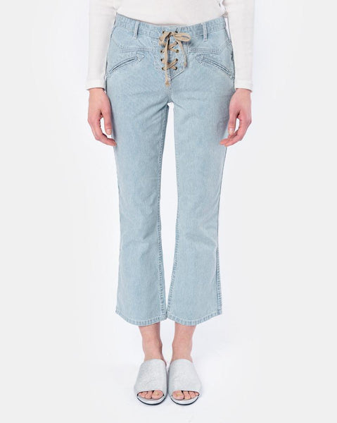 Patria Pants in Stripe by Ulla Johnson at Mohawk General Store