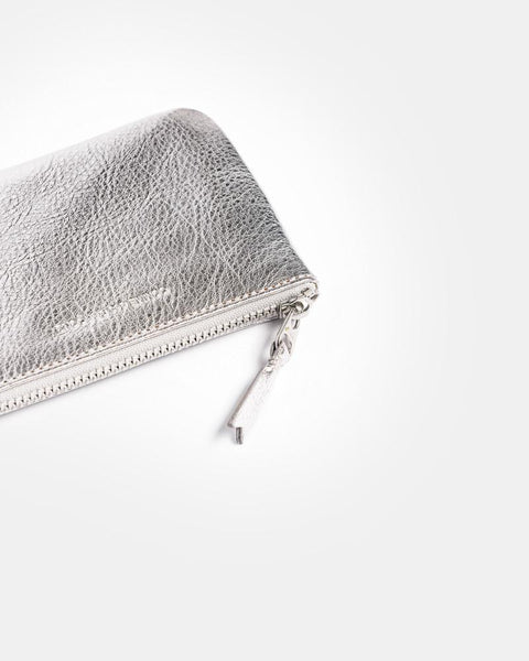 Small Gold Line Pouch in Silver by Comme des Garçons at Mohawk General Store